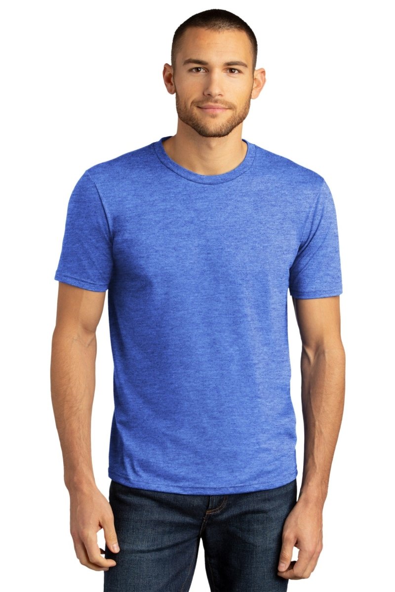 Joe's USA Tri - Blend DTG Tee Royal Frost XS Short Sleeve T-Shirts