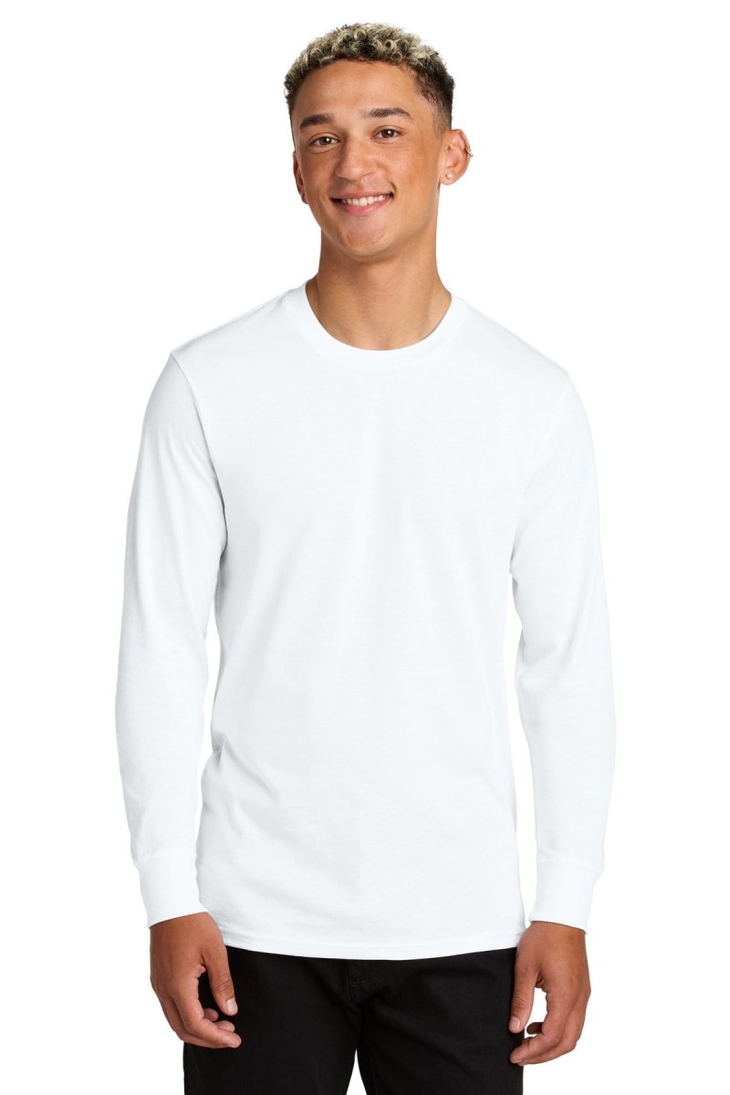 Joe's USA Unisex Long Sleeve Organic Cotton Tee Bright White XS Short Sleeve T-Shirts