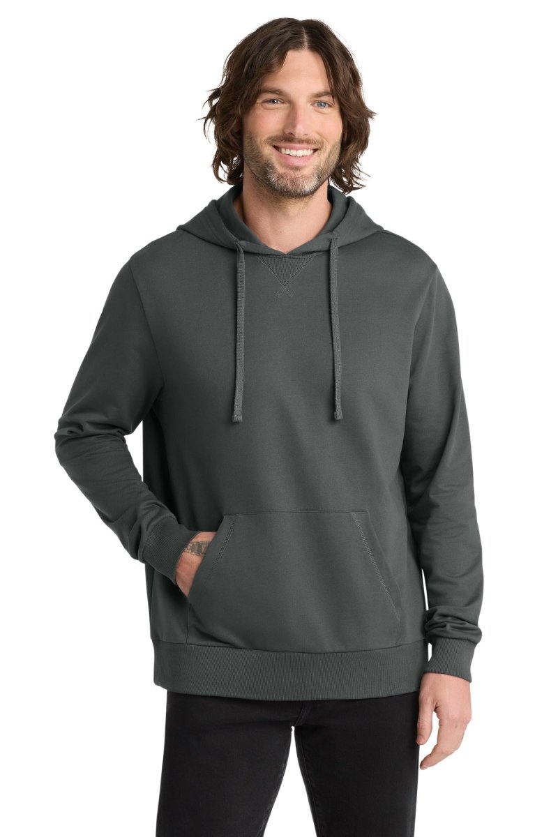 Joe's USA Unisex Organic French Terry Pullover Hoodie Terrain Grey XS Sweatshirts/Fleece