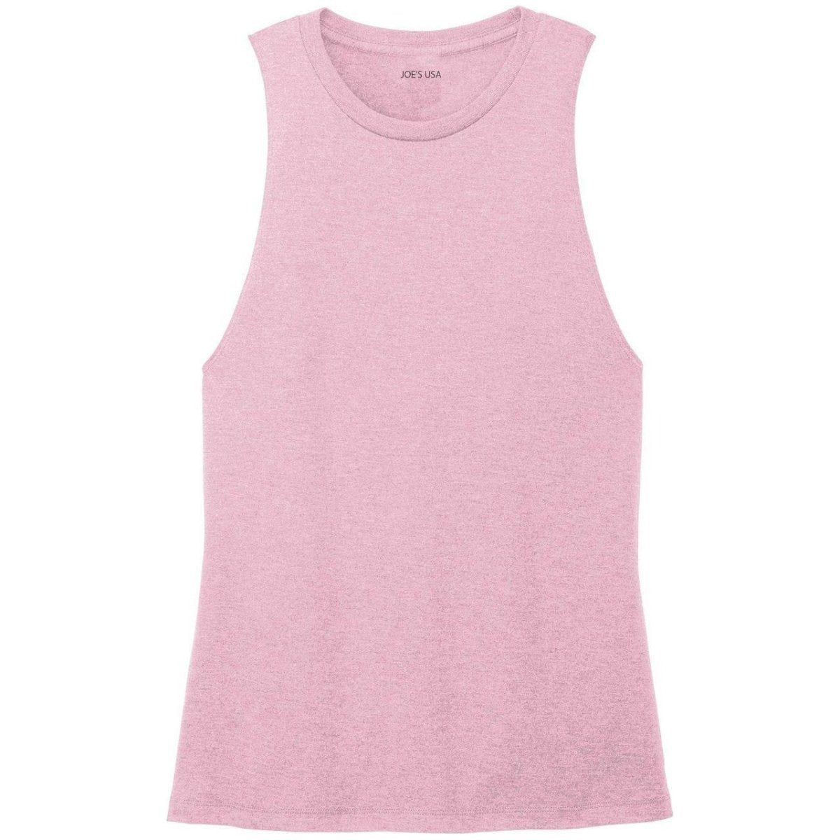 Joe's USA Women’s Perfect Tri - Blend Muscle Tank X - Small Black