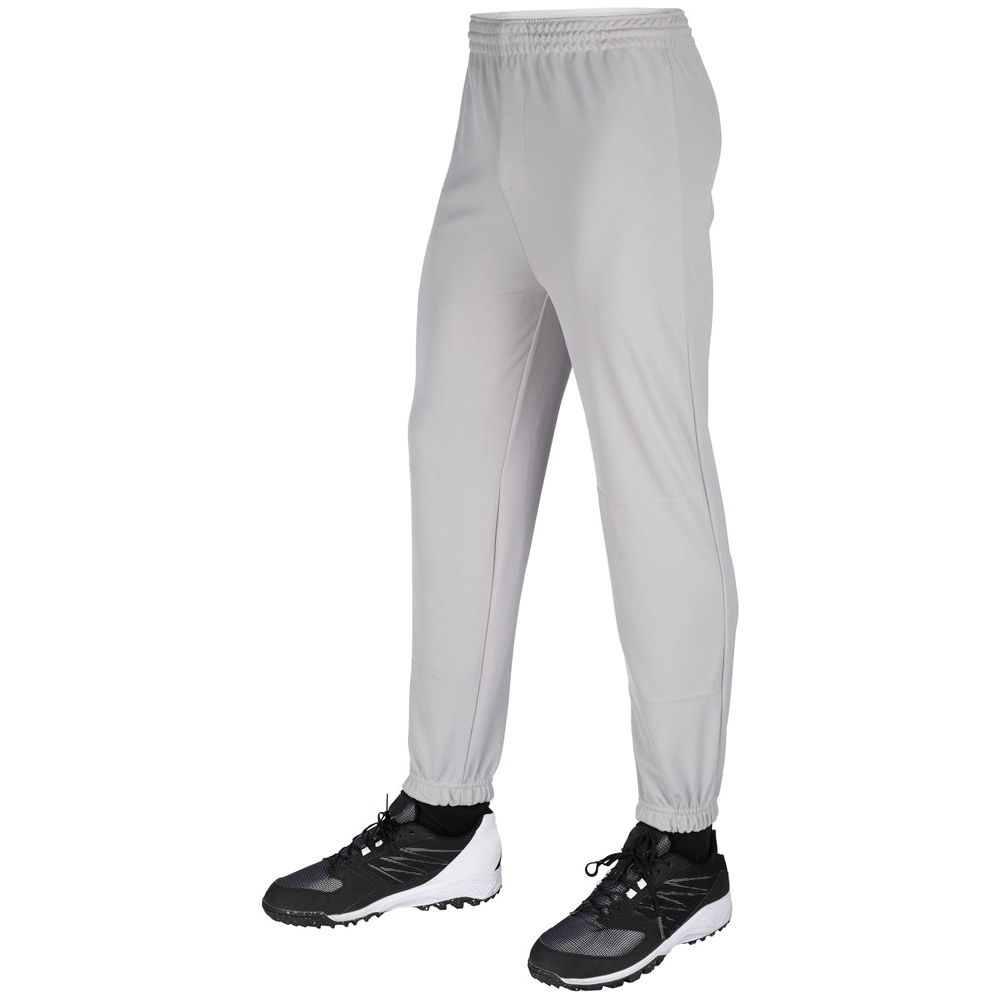 Joe's USA Youth Baseball Softball Pull Up Pants in Sizes XX - Small to X - Large XX - Small Grey