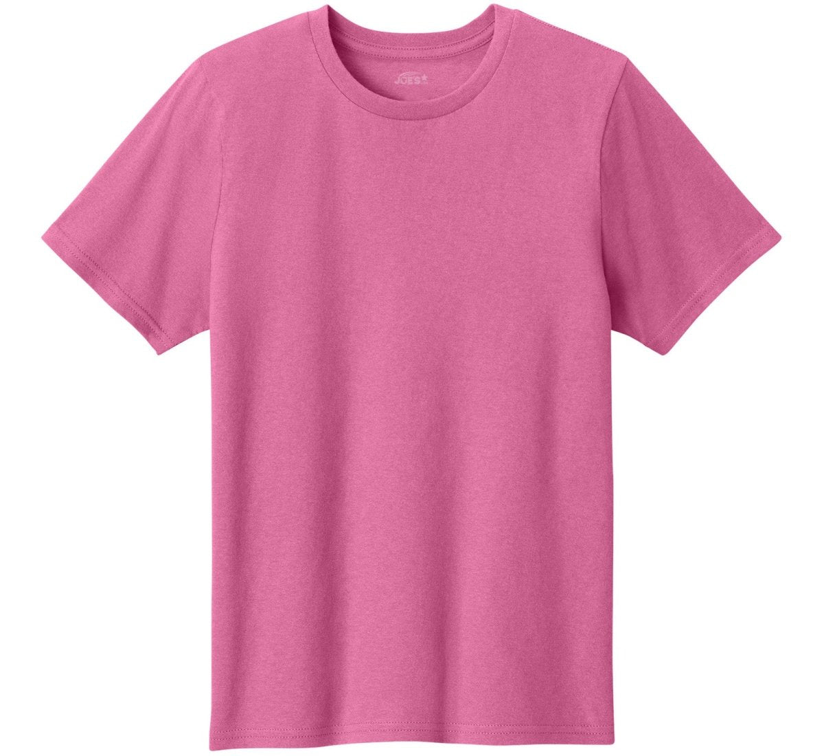 Joe's USA Youth Lightweight Easy Cotton Shirt Awareness Pink XS Youth T-Shirts