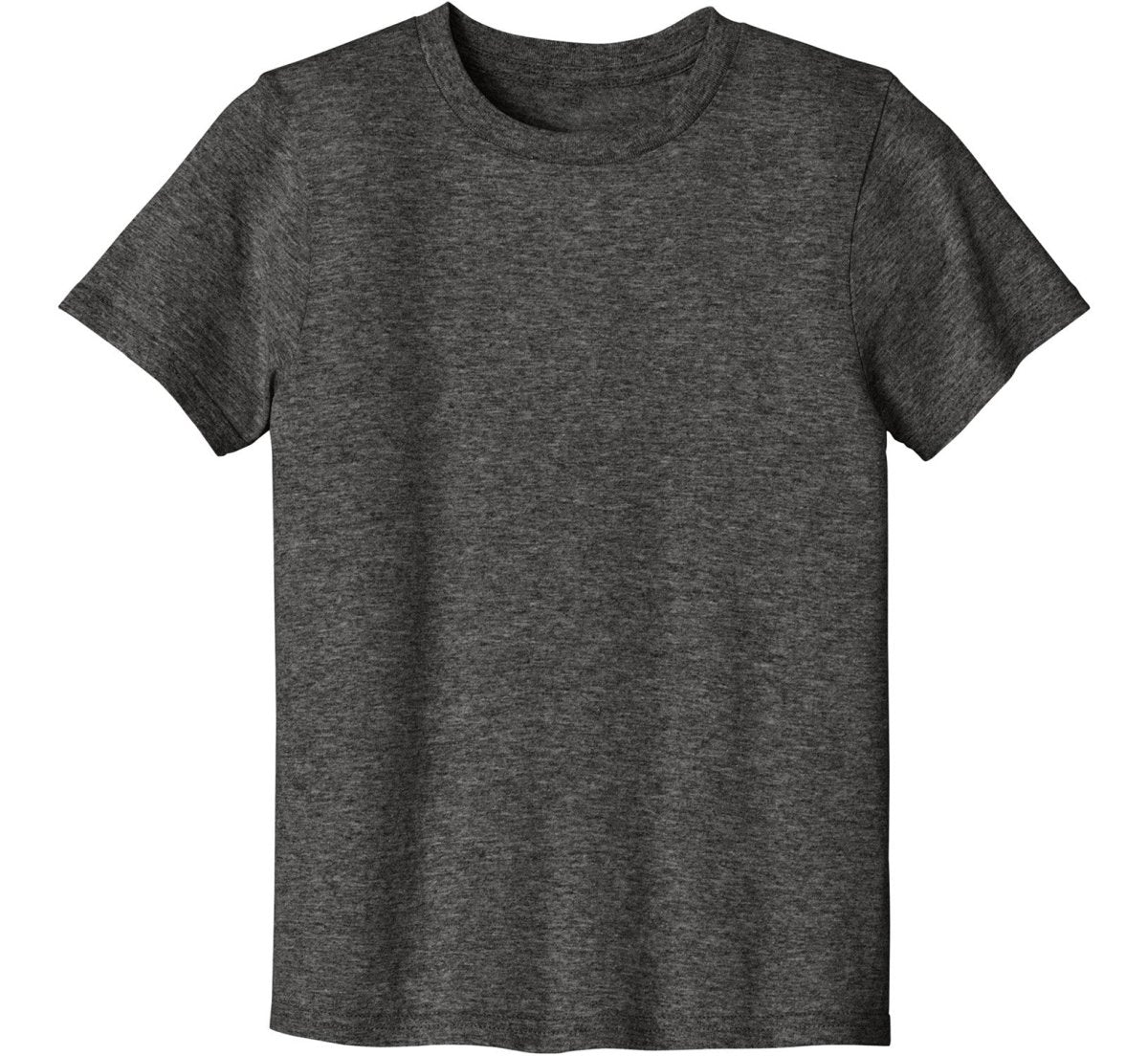 Joe's USA Youth Lightweight Easy Cotton Shirt Dark Heather Grey S Youth T-Shirts
