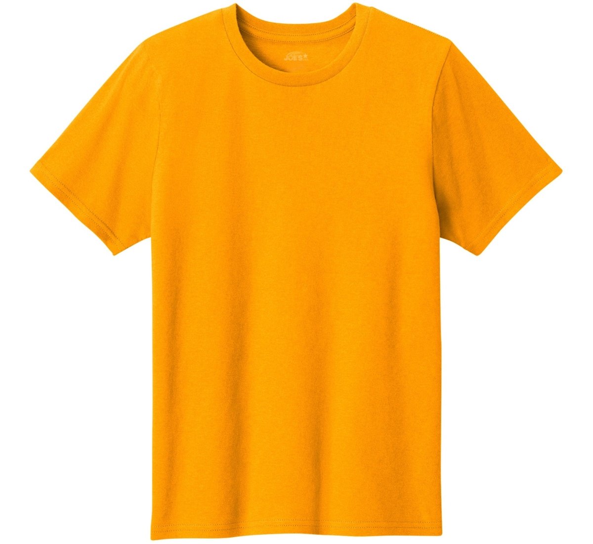 Joe's USA Youth Lightweight Easy Cotton Shirt Gold XS Youth T-Shirts