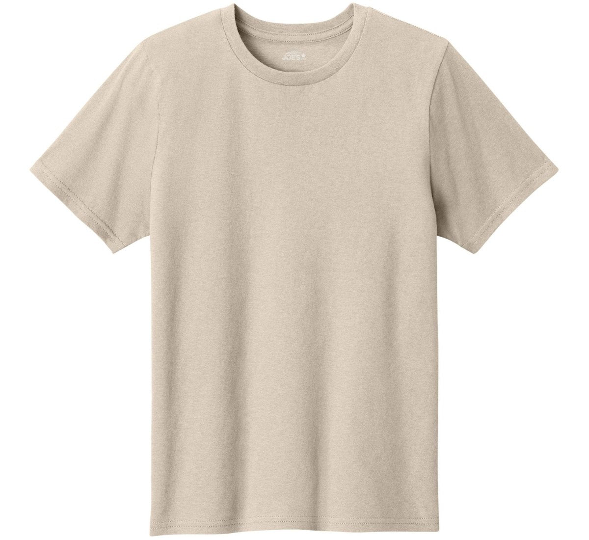 Joe's USA Youth Lightweight Easy Cotton Shirt Light Sand XS Youth T-Shirts
