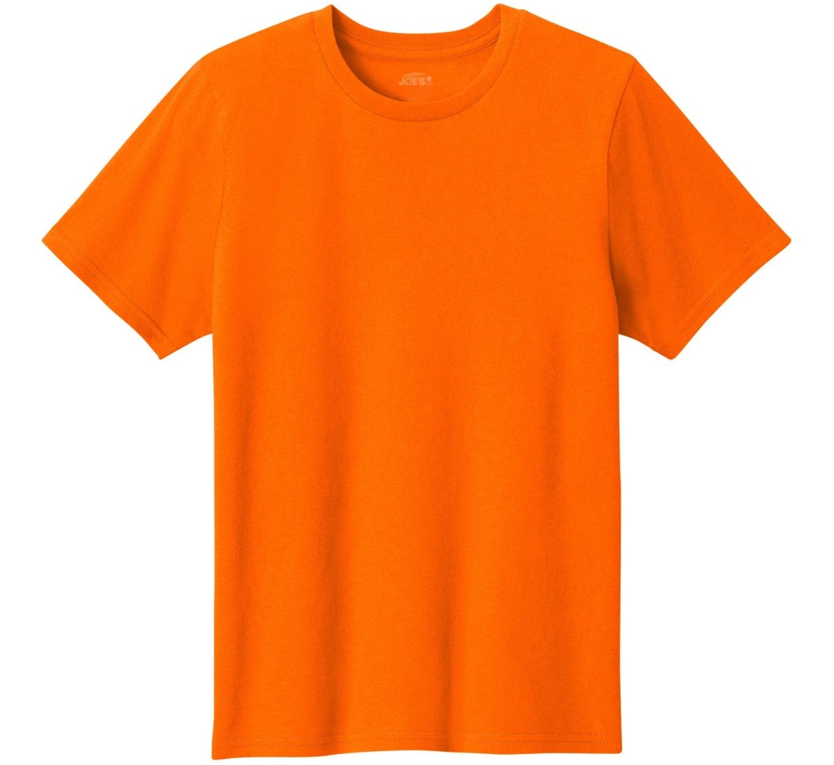 Joe's USA Youth Lightweight Easy Cotton Shirt S. Orange XS Youth T-Shirts