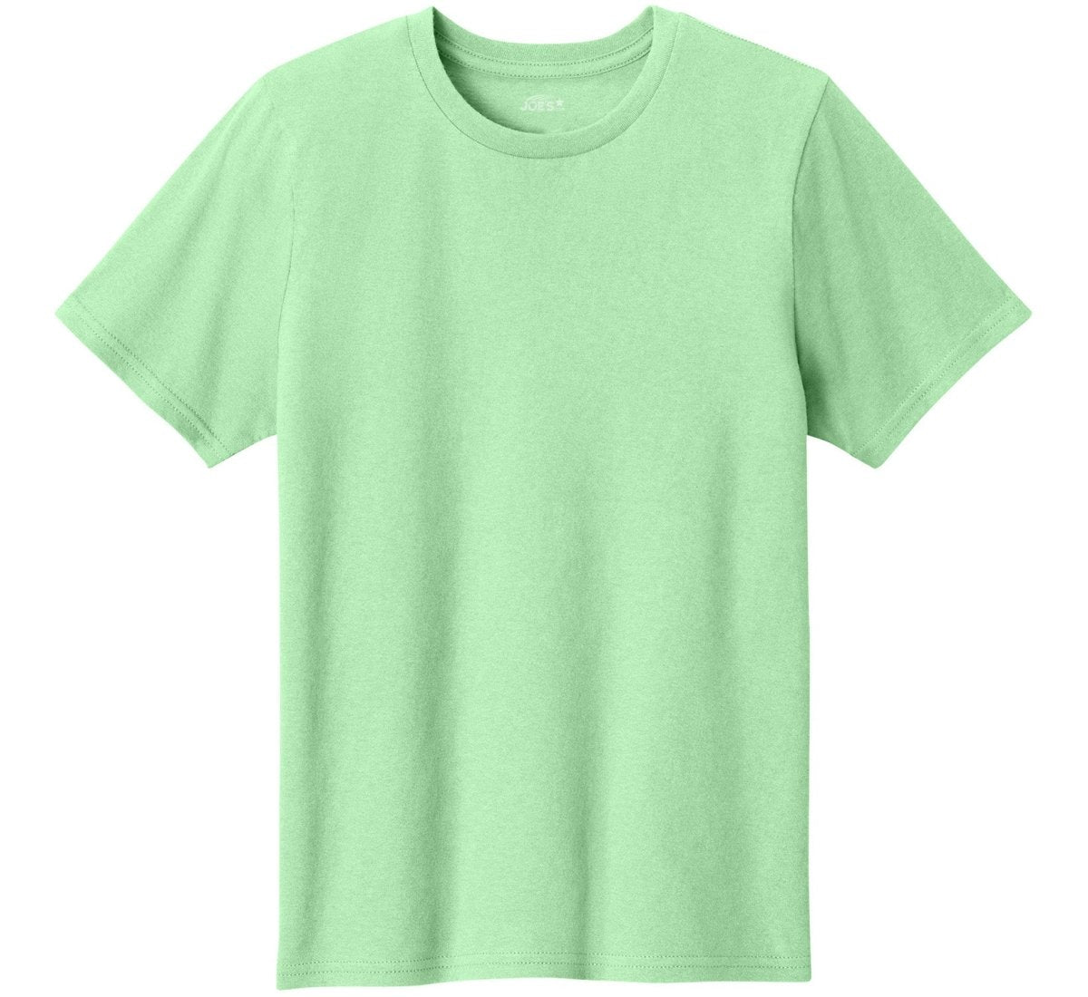 Joe's USA Youth Lightweight Easy Cotton Shirt Spearmint S Youth T-Shirts