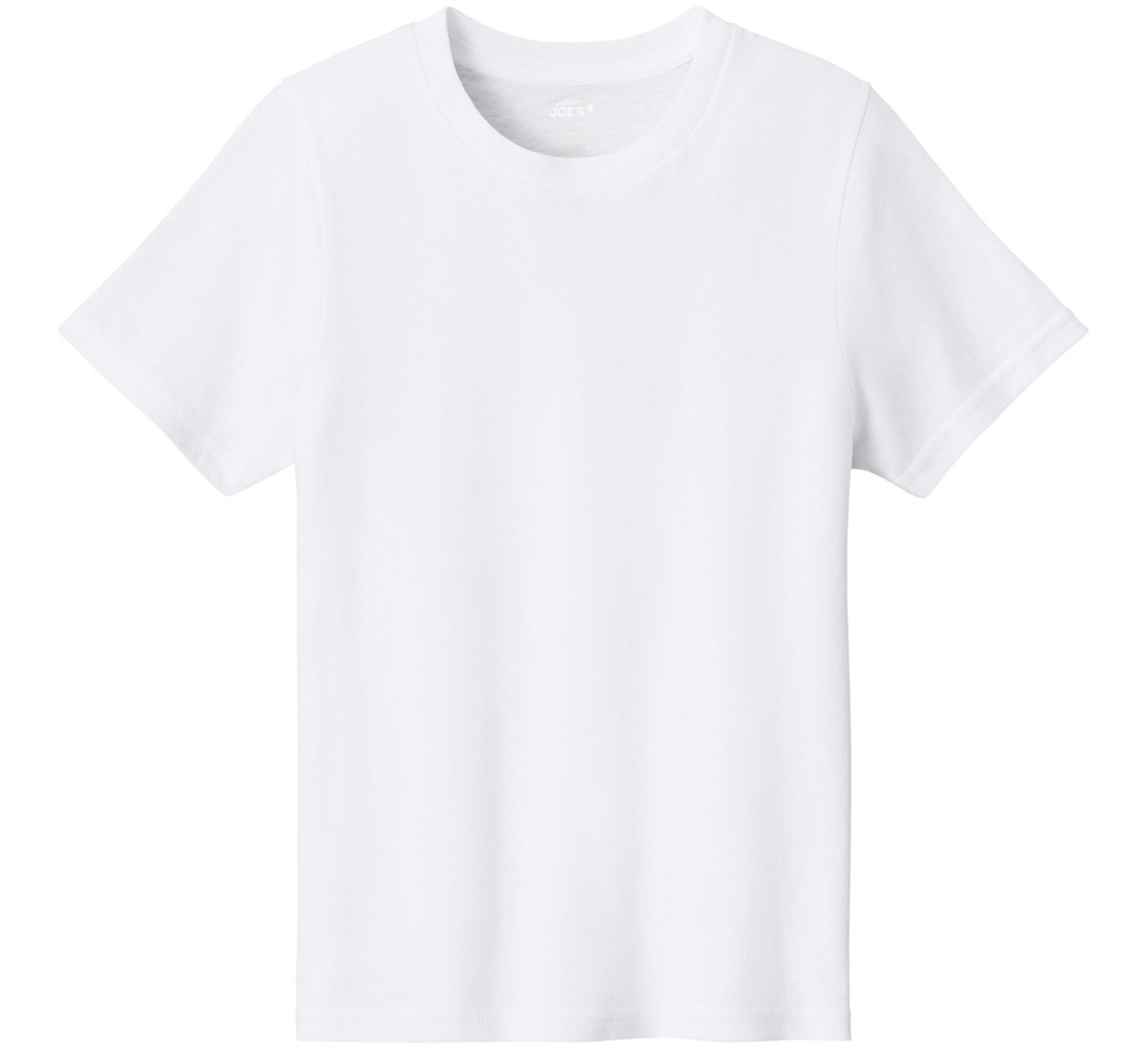 Joe's USA Youth Lightweight Easy Cotton Shirt White XS Youth T-Shirts