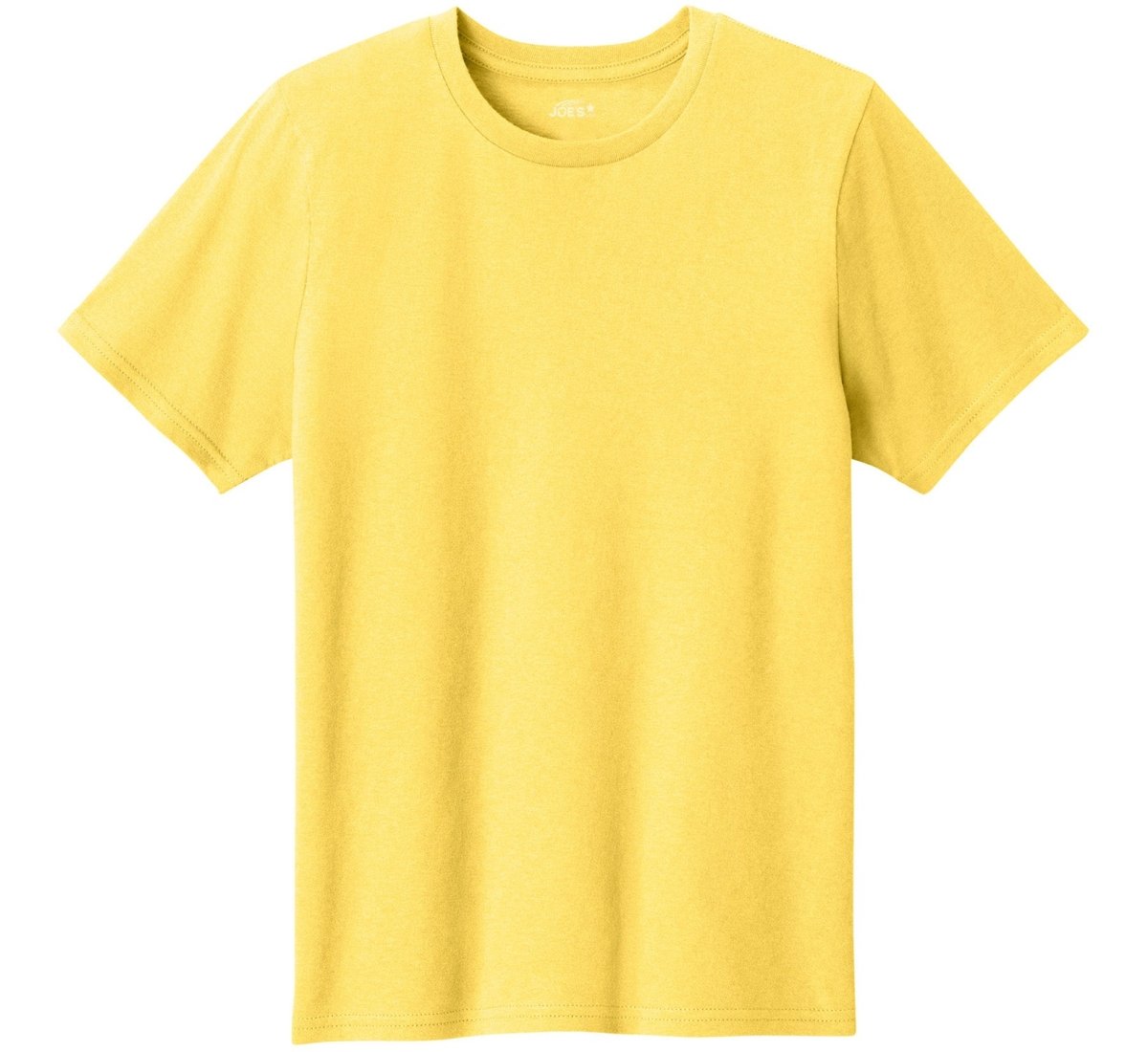 Joe's USA Youth Lightweight Easy Cotton Shirt Yellow XS Youth T-Shirts