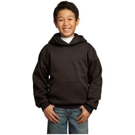 Joe's USA Youth Pullover Hooded Sweatshirt Youth Small Dark Chocolate Brown Sweatshirts