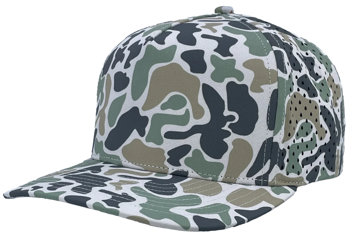 Zapped Headwear Blackhawk 5-Panel Snapback Hat | Wholesale Performance Caps