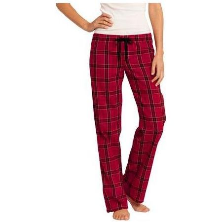 Juniors Flannel Plaid Pant 4X - Large New Red