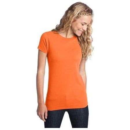 Juniors The Concert Tee X - Large Neon Orange Short Sleeve T-Shirts