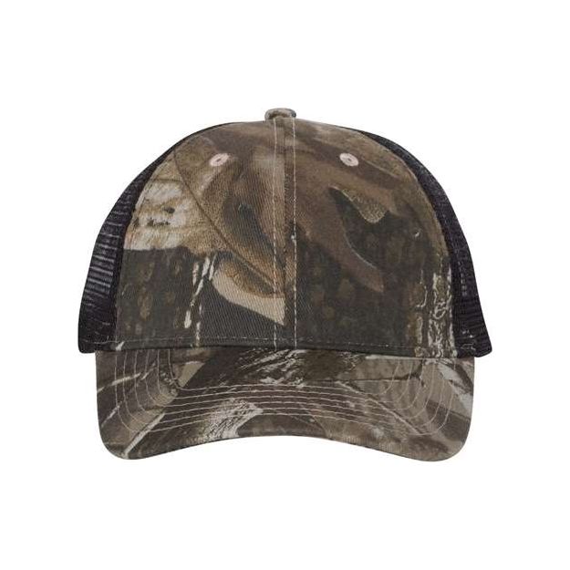 Kati Licensed Camo Mesh Back Cap - Kati LC5M Realtree Xtra Adjustable Hats