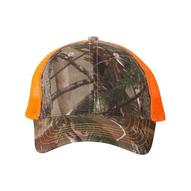 Kati Licensed Camo Mesh Back Cap - Kati LC5M Realtree Xtra Adjustable Hats
