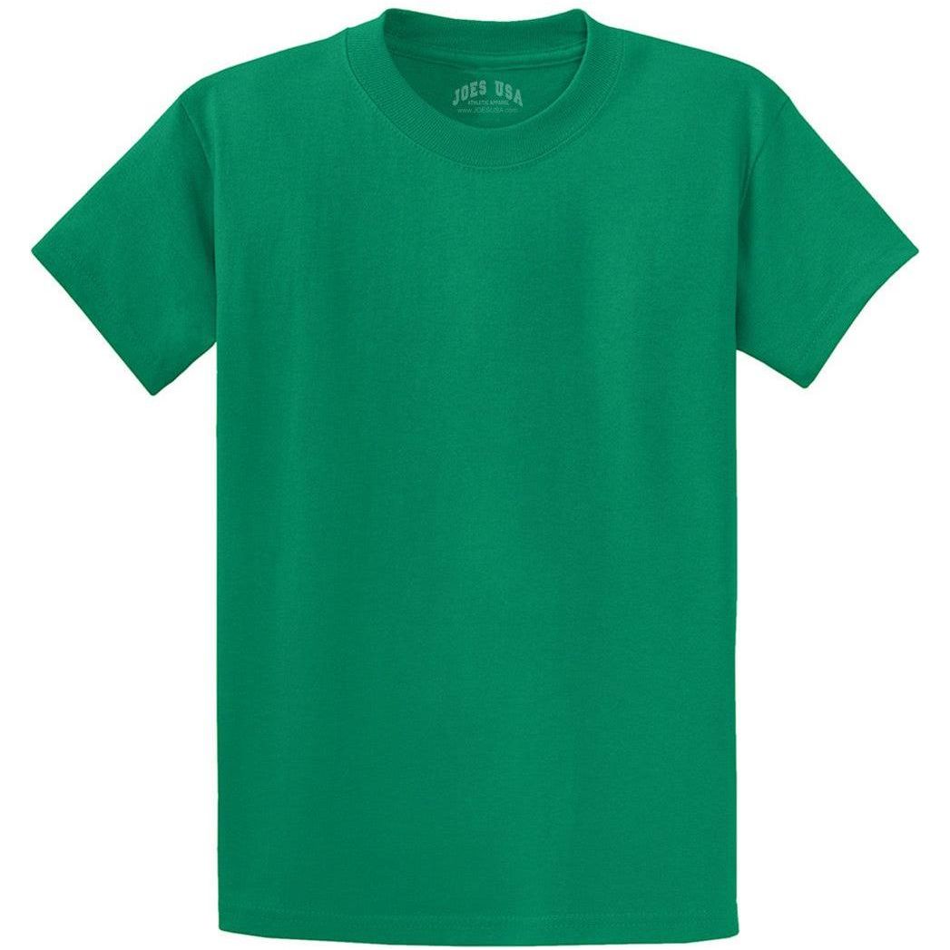 Joe's USA - Versatile 50/50 Cotton/Poly T-Shirts - Kelly Green T-Shirts Joe's USA Kelly Green Small