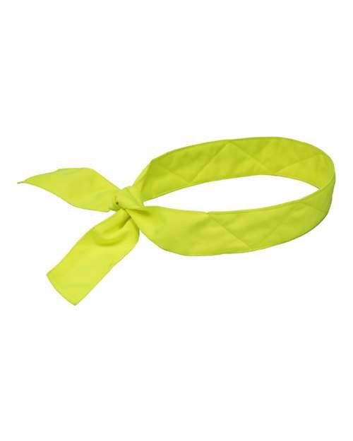Kishigo Brisk Cooling Series® Bandana Tie - Kishigo 1626 Lime Adjustable