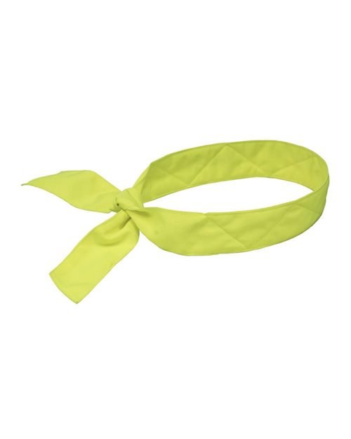 Kishigo Brisk Cooling Series® Bandana Tie - Kishigo 1626 Lime Adjustable