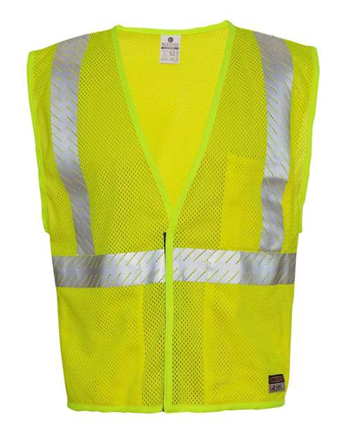 Kishigo Men's Flame Resitant Breathable Mesh Vest - Kishigo FM389 Lime M