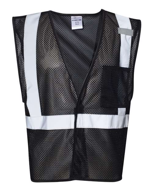 Kishigo Unisex EV Series® Enhanced Visibility Non - ANSI Vest - Kishigo B120 - 131 Black - B120 S/M