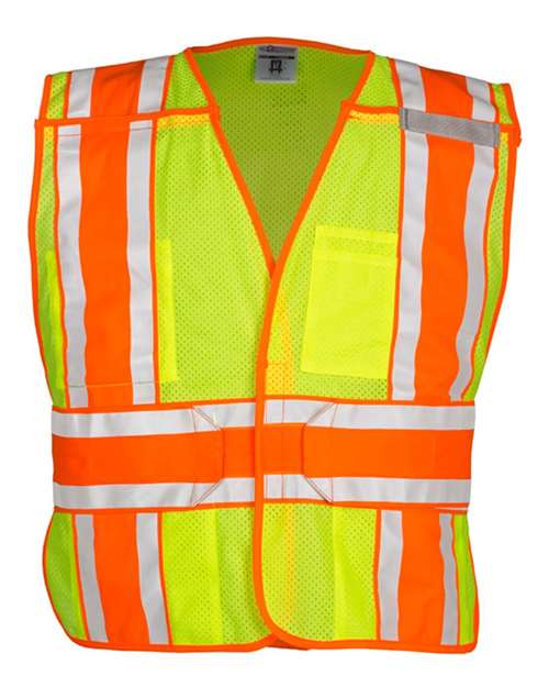Kishigo Unisex Four Season Breakaway Vest - Kishigo 1166B Lime M/XL