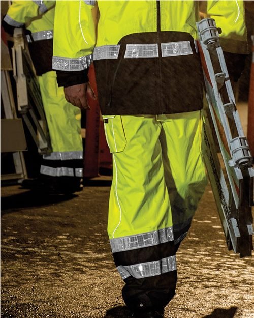 Kishigo Unisex Premium Black Series® Rainwear Pants - Kishigo RWP106 - 107 Lime S/M