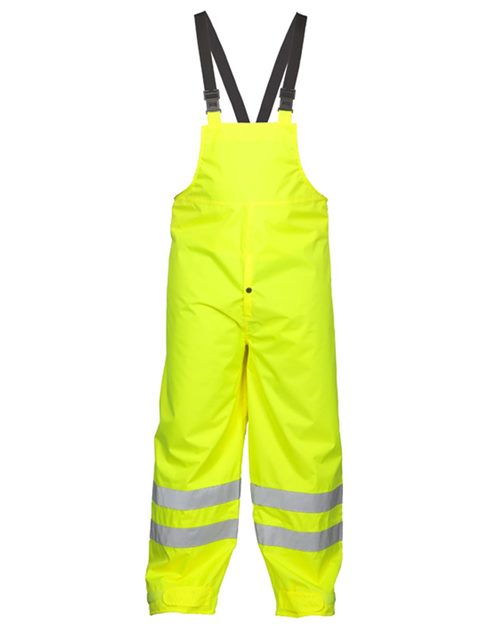 Kishigo Unisex Storm Stopper Rainwear Bib - Kishigo 9665P Lime S/M