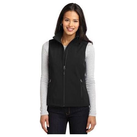 Ladies Core Soft Shell Vest Black X - Small Soft Shell Jackets