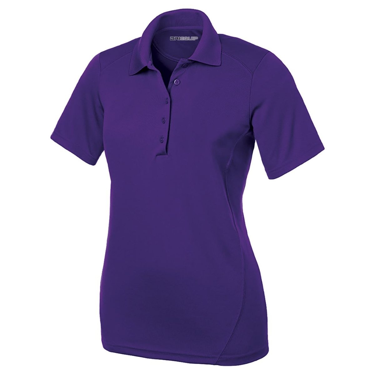 Ladies Dry Zone Raglan Accent Polo X - Small Purple Women's