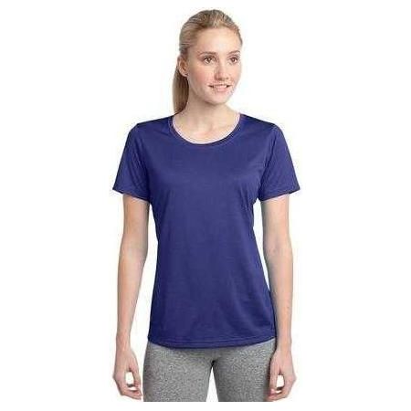Ladies Heather Contender Scoop Neck Tee X - Small Blue Wake Heather Short Sleeve T-Shirts