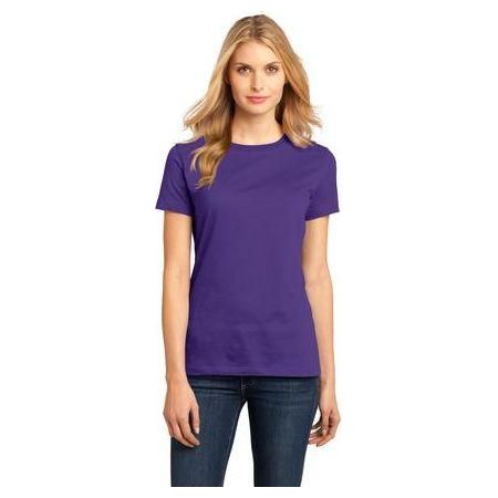 Ladies Perfect Weight Crew Tee Small New Navy Short Sleeve T-Shirts