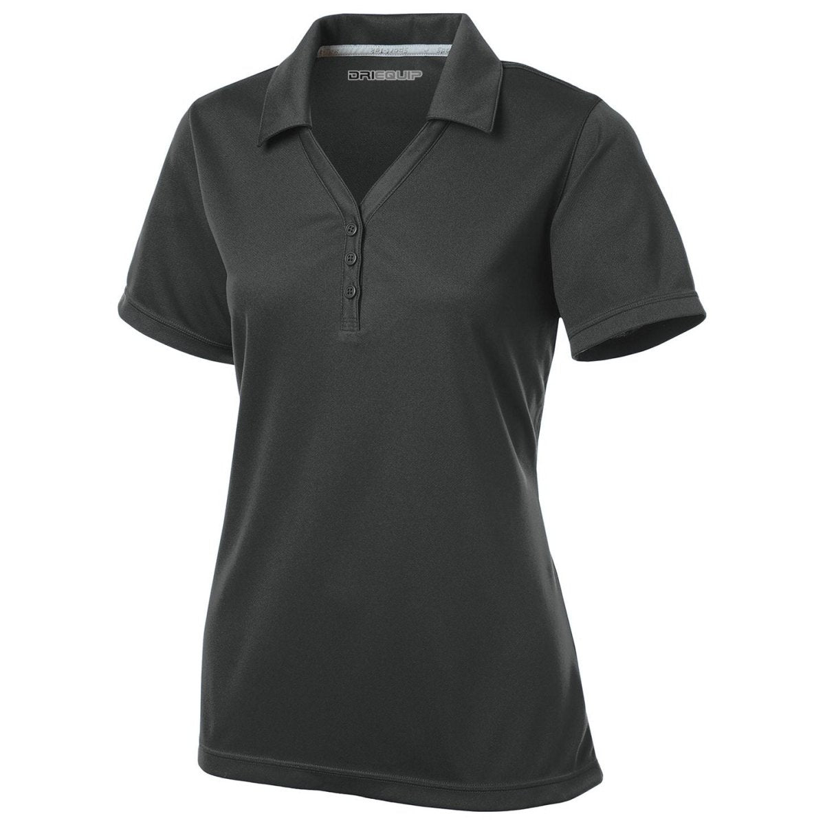 Ladies PosiCharge Micro - Mesh Polo X - Small Iron Grey Women's