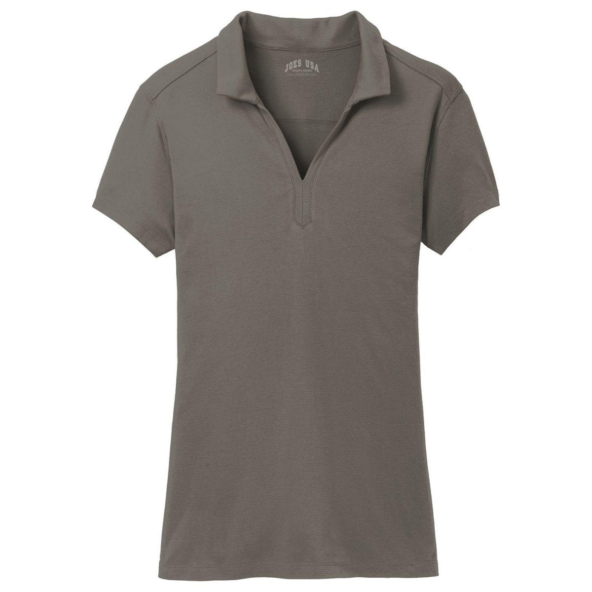 Ladies Rapid Dry Mesh Polo X - Small Grey Smoke Polos/Knits