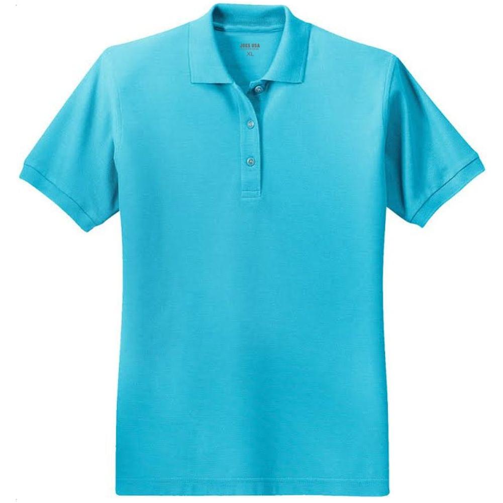 Ladies Silk Touch Polo Maui Blue X - Small Polos/Knits
