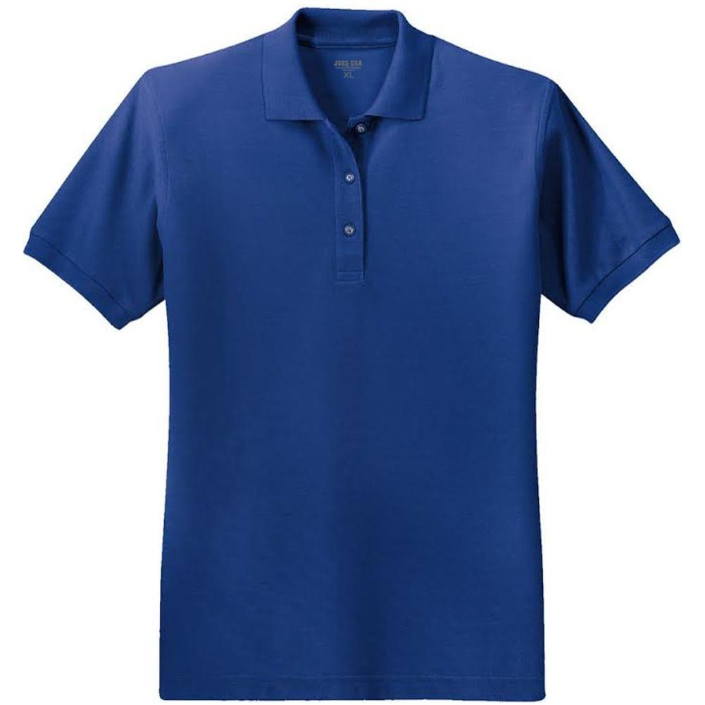 Ladies Silk Touch Polo Royal Blue X - Small Polos/Knits