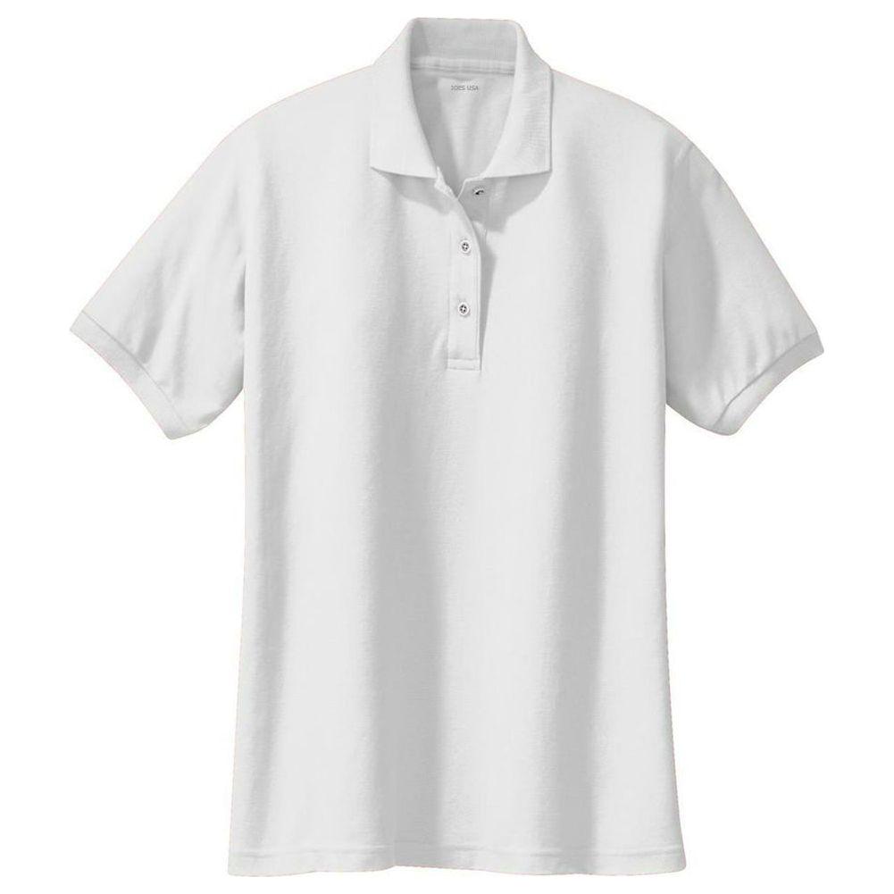 Ladies Silk Touch Polo Steel Grey X - Small Polos/Knits