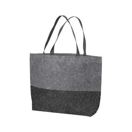 Large Felt Tote Felt Charcoal/Felt Grey Tote Bags