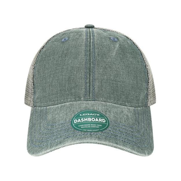 LEGACY Dashboard Trucker Cap - LEGACY DTA Stone/ Olive/ Navy Adjustable Caps