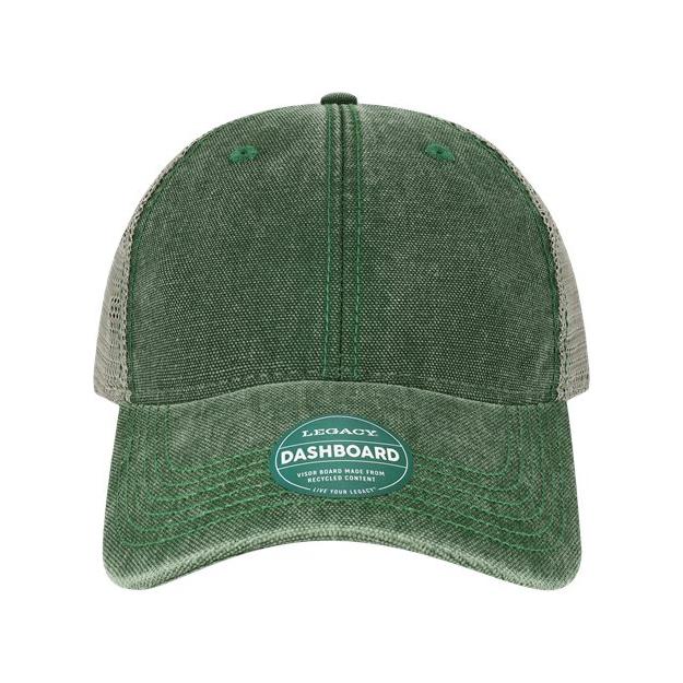 LEGACY Dashboard Trucker Cap - LEGACY DTA Stone/ Olive/ Navy Adjustable Caps