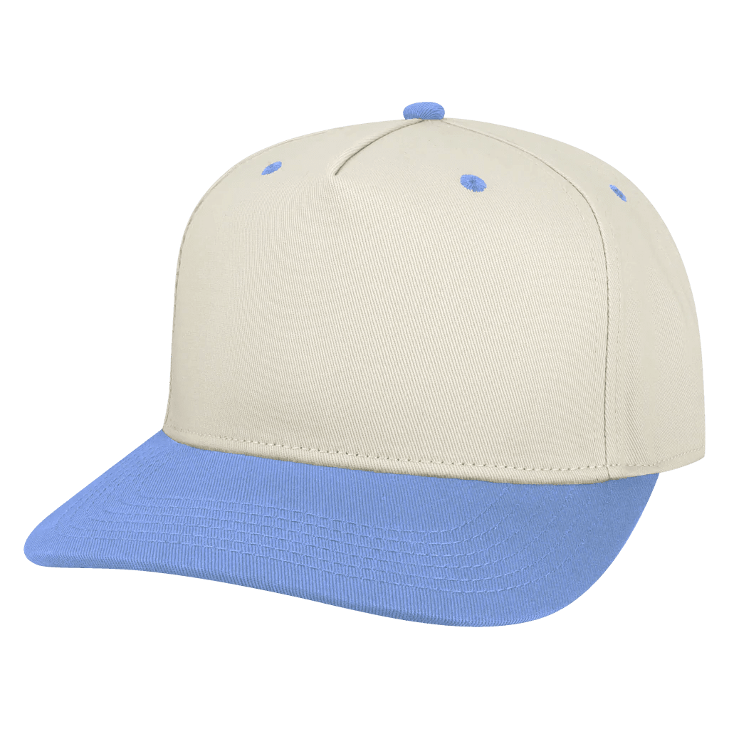 LEGACY Heritiage Twill Cap - LEGACY HTA Stone/ Power Blue Adjustable Caps