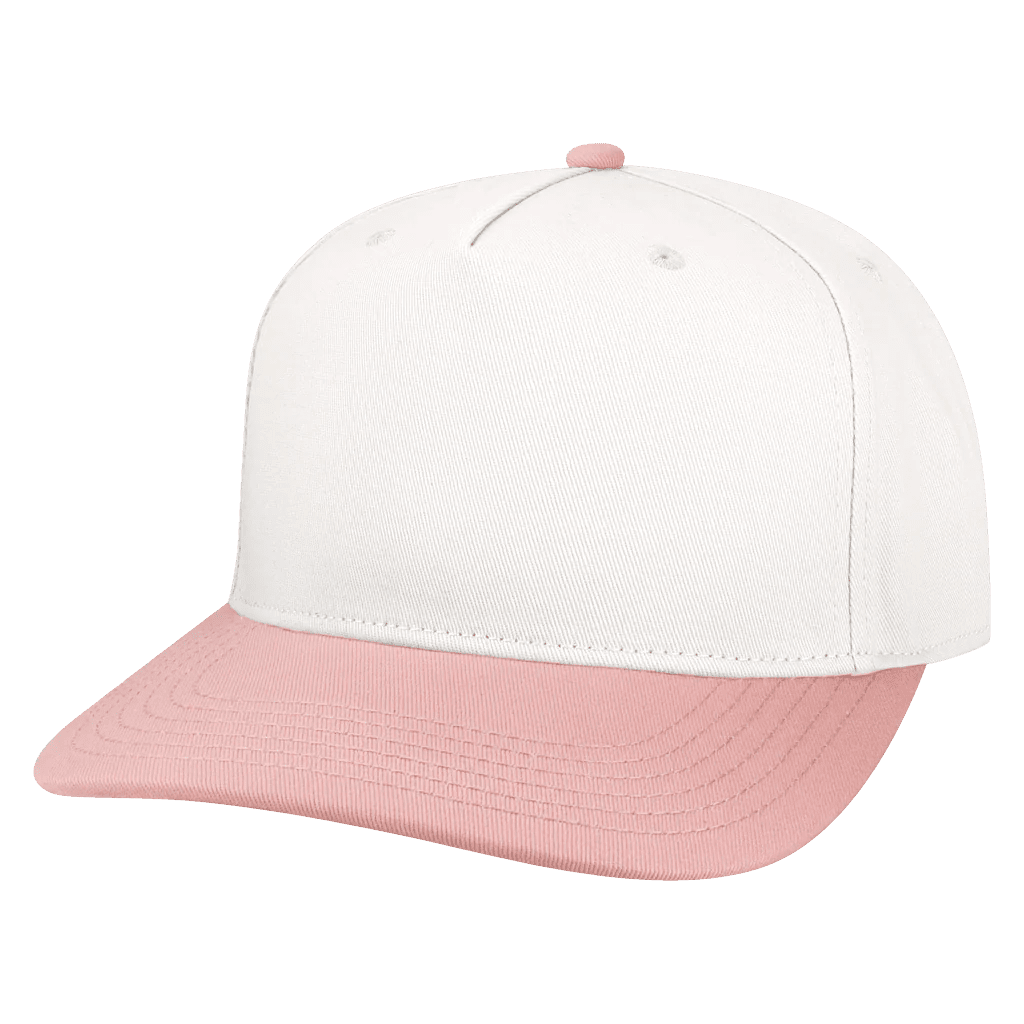 LEGACY Heritiage Twill Cap - LEGACY HTA White/Dusty Rose Adjustable Caps