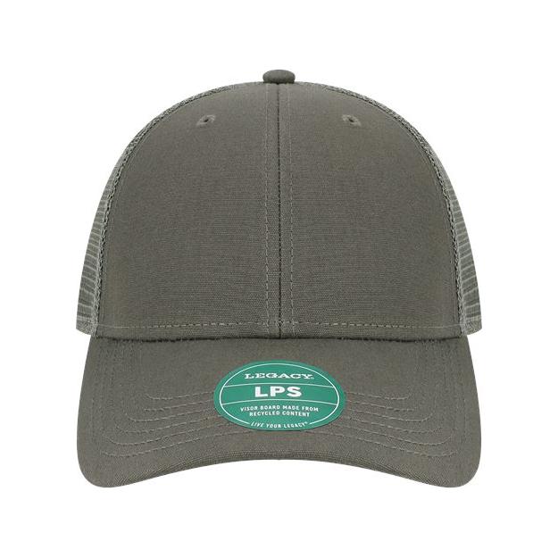 LEGACY Lo - Pro Snapback Trucker Cap - LEGACY LPS Dark Grey/ Dark Grey Adjustable Caps