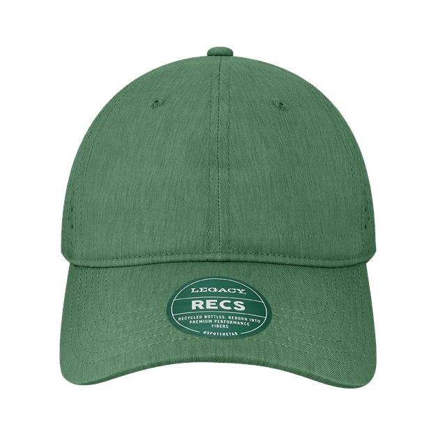 LEGACY Reclaim Sport Mesh Cap - LEGACY RECS Eco Dark Green Adjustable Hats