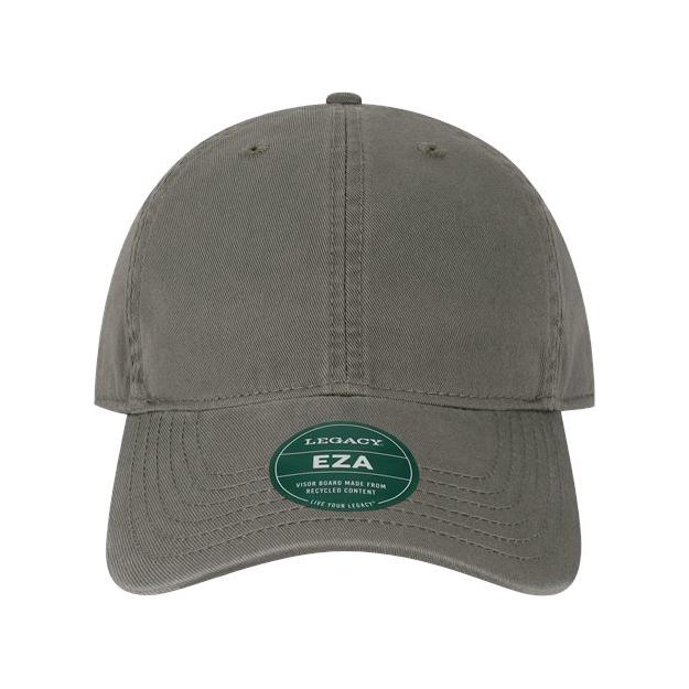 LEGACY Relaxed Twill Dad Hat - LEGACY EZA Dark Grey Adjustable Hats