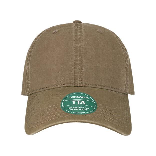 LEGACY Terra Twill Cap - LEGACY TTA White/ Dusty Rose Adjustable Hats