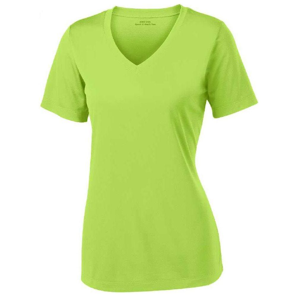 Women's Athletic All Sport V-Neck Tee Shirt in 15 Colors - Sizes XS-4XL Activewear Joe's USA