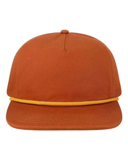 LOCALE Unstructured with Rope Cap - LOCALE WILSON Rust Adjustable Hats