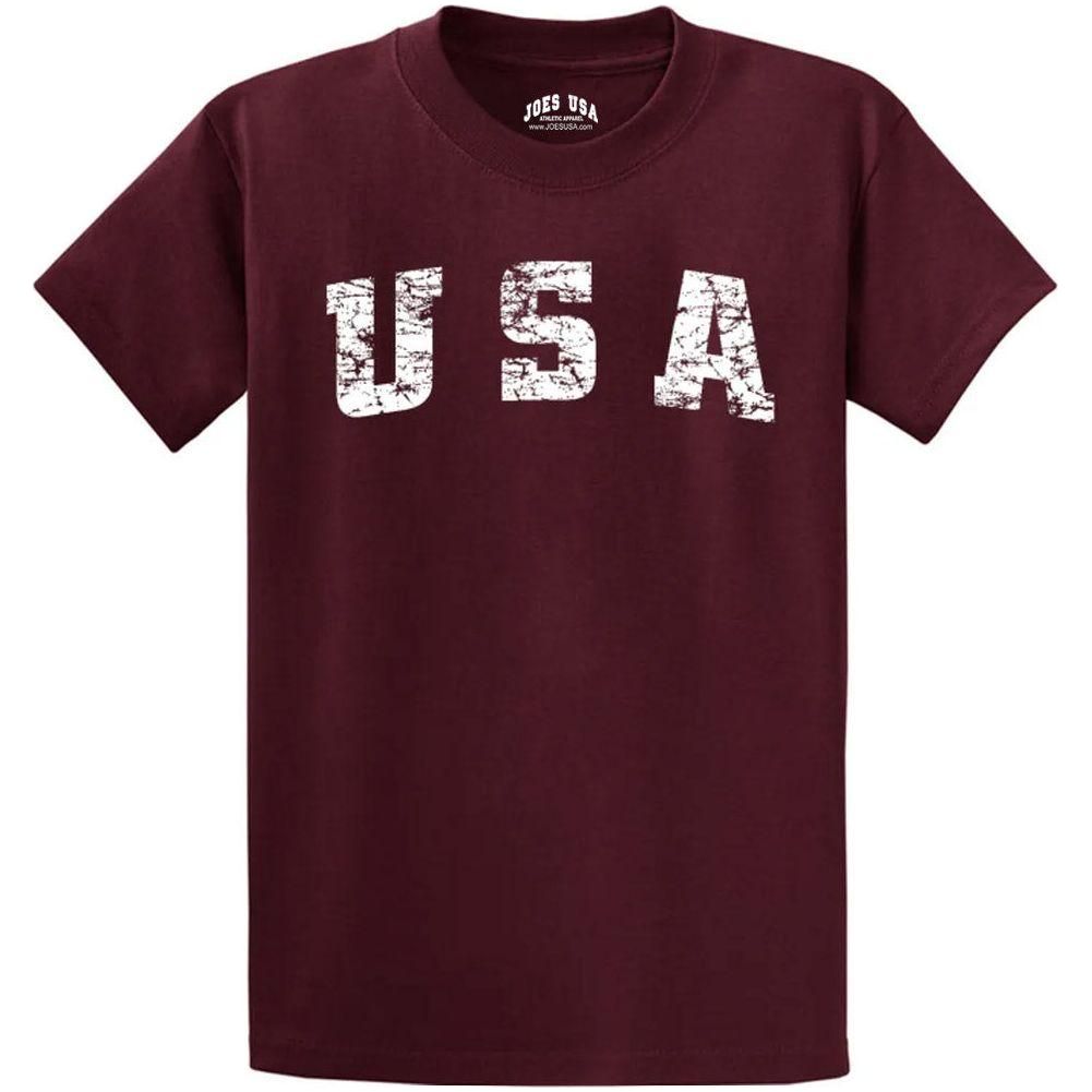 Joe's USA Vintage USA Logo Tee Joe's USA