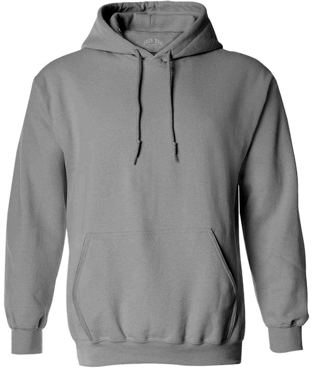 Joe's USA Men's Hoodies Soft & Cozy Hooded Sweatshirts in 72 Colors:Sizes S-6XL and Tall sizes: LT-4XLT