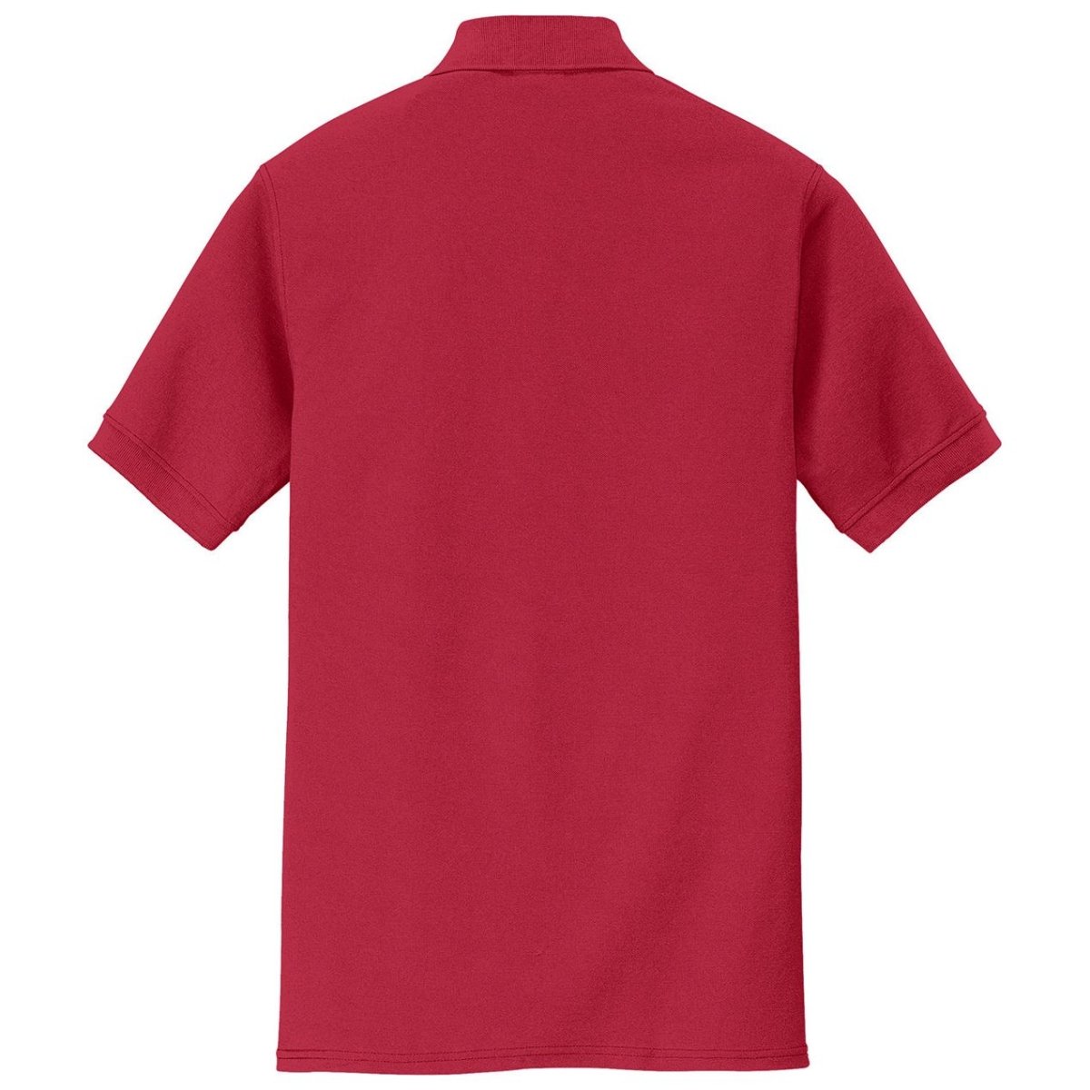 Men's 50/50 Pique Polo Red Small Polos/Knits